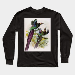 Woodland Birds-Available As Art Prints-Mugs,Cases,Duvets,T Shirts,Stickers,etc Long Sleeve T-Shirt